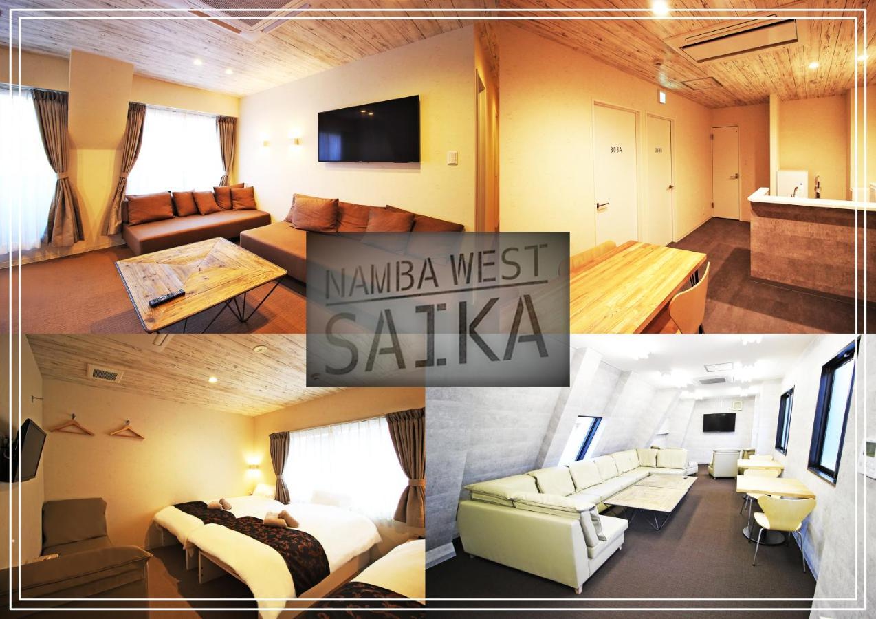 Namba West Saika Apartamento Osaca Exterior foto